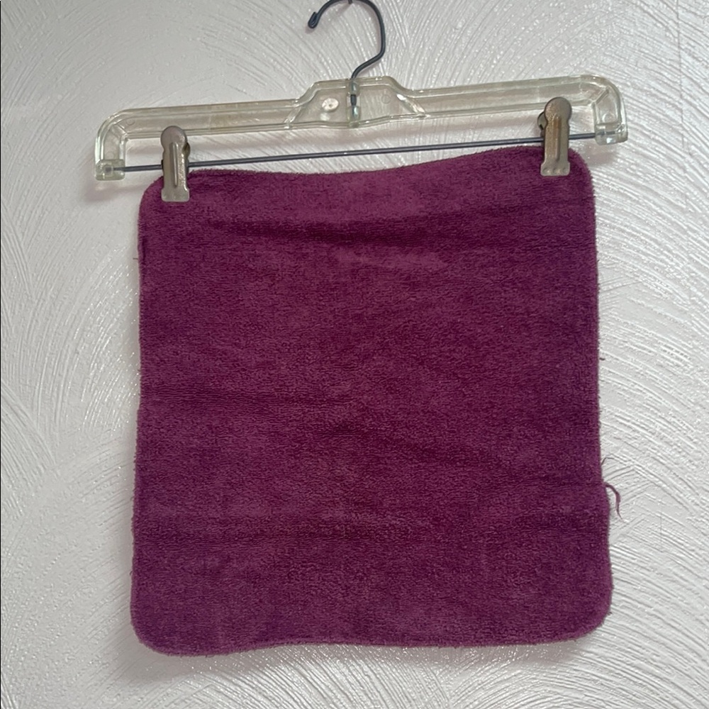 Vibrant Purple Plush hand Towel